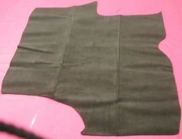 1978-1983 Chevy Malibu Black Felt Trunk Mat