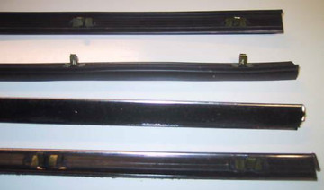 1966 - 1967 Ranchero Window Beltline Weatherstrip 4 Pieces