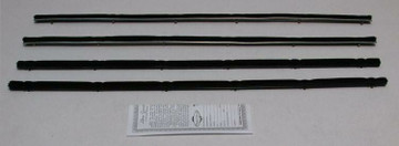 1964-1965 Ford Falcon Delivery & Ranchero Window Weatherstrip Kit, 4 Pieces