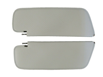 1961 Chevy Impala 2 & 4 Dr. Hardtop Sunvisors, Star Pattern, 10 Gm Colors, Pair