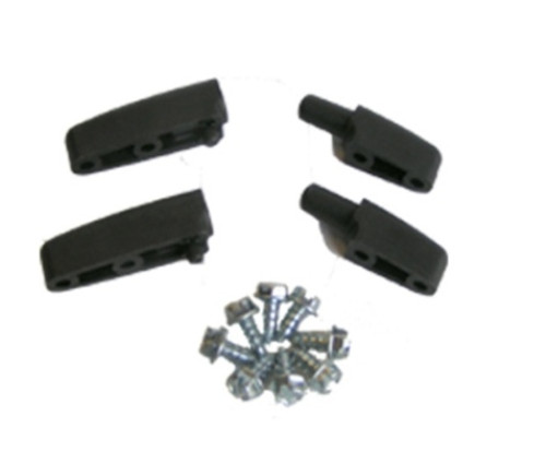 C00012 - Castle Door Hinge Set w/ Screws (2 Male & 2 Female)