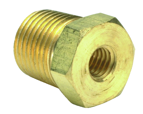 1/8 NPT x 10-32 Bushing, Brass (P317)