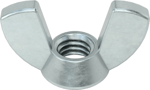 3/8' 16 Thread, Steel Wing Nut, Zinc-Plated  (F698)