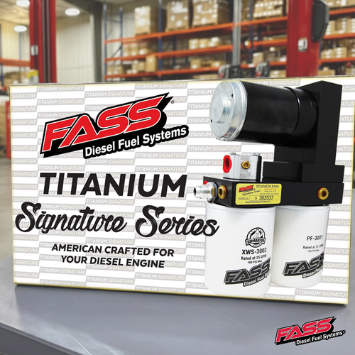 FASS Titanium Signature Series 220GPH Fuel System for Ford 2011-2016 Powerstroke 6.7L product image