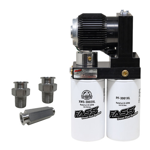 FASS Industrial Series PLUS Fuel System: For PACCAR Engines INDP165G with Fuel Line Adapter Kit PAK1001 product image