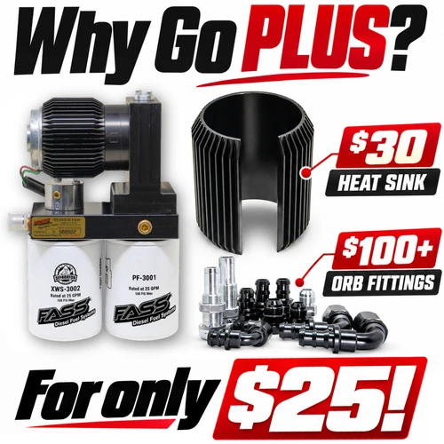FASS Titanium Signature Series PLUS 165PH Fuel System for Dodge/RAM 1989-1993 Cummins 5.9L 12 Valve product image