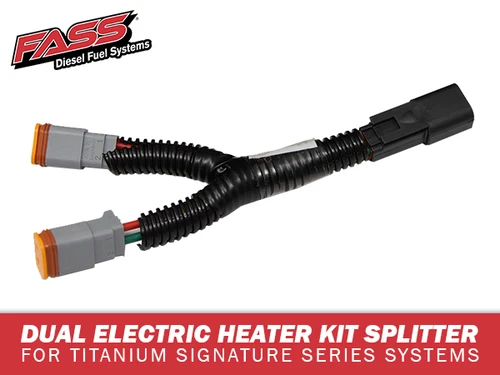 FASS Dual Electric Heater Kit Splitter for Titanium Signature Series Systems product image
