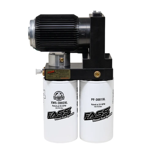 FASS INDUSTRIAL SERIES PLUS, DIESEL FUEL SYSTEM, CLASS 8, SEMI, 180F 140GPH, UNIVERSAL product image