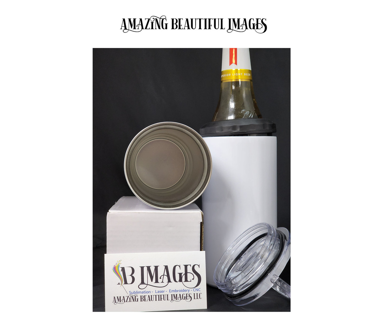 Blank 4 in 1 Can Coolers - Sublimation Friendly – The Vinyl Menagerie