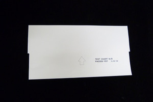 SPARE PART, CALIBRATION SHEET iX500