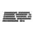  Happy Hacking Keyboard (HHKB) Studio Blank Full Key Top Set