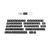  Happy Hacking Keyboard (HHKB) Studio Blank Full Key Top Set