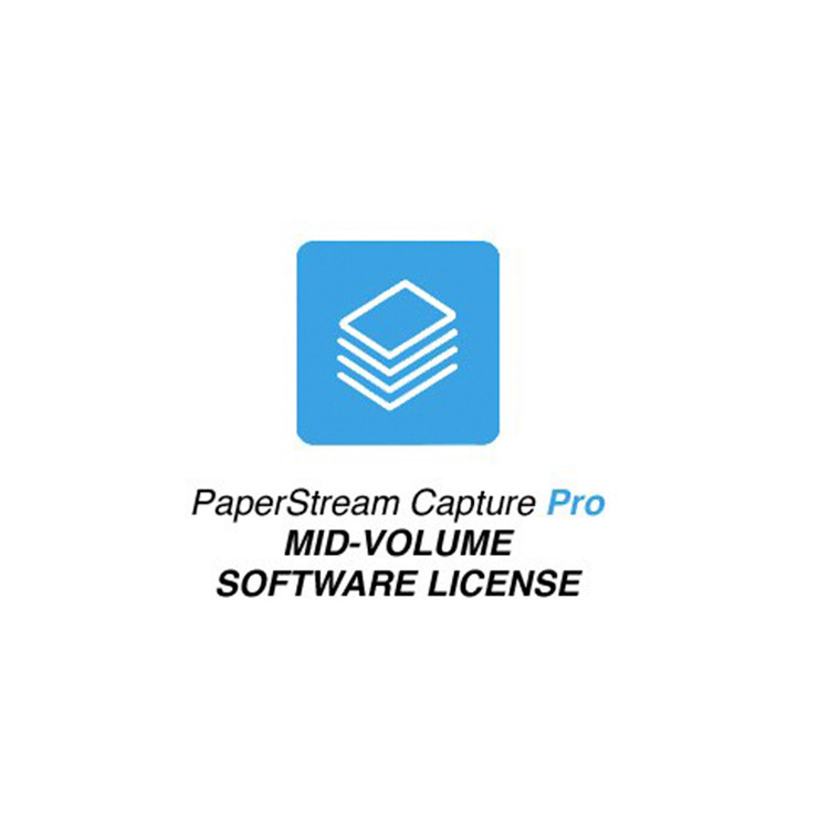 PaperStream Capture Pro Mid-Volume Software License with 1 year maintenance contract