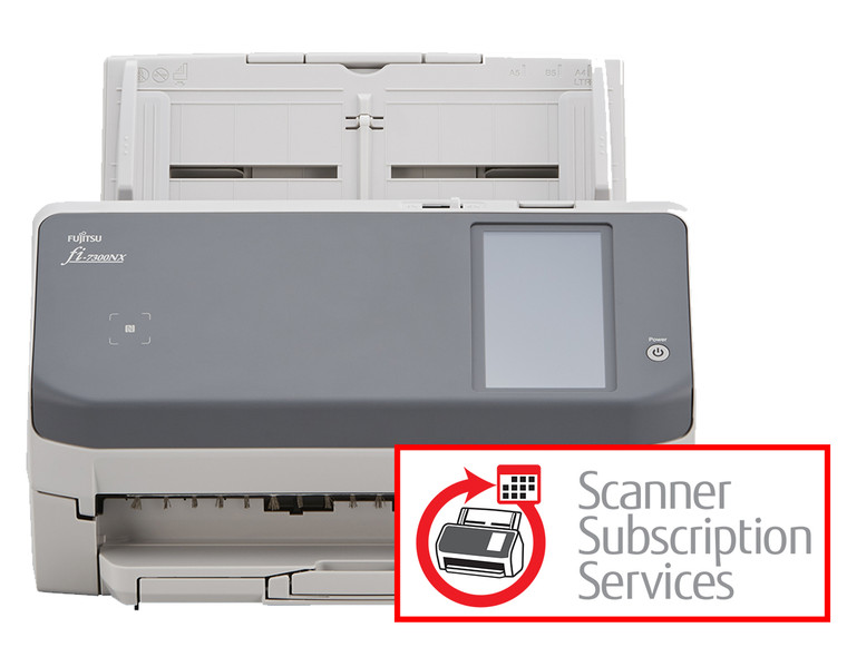 SUBSCRIPTION, fi-7300NX Scanner with Advanced Exchange warranty