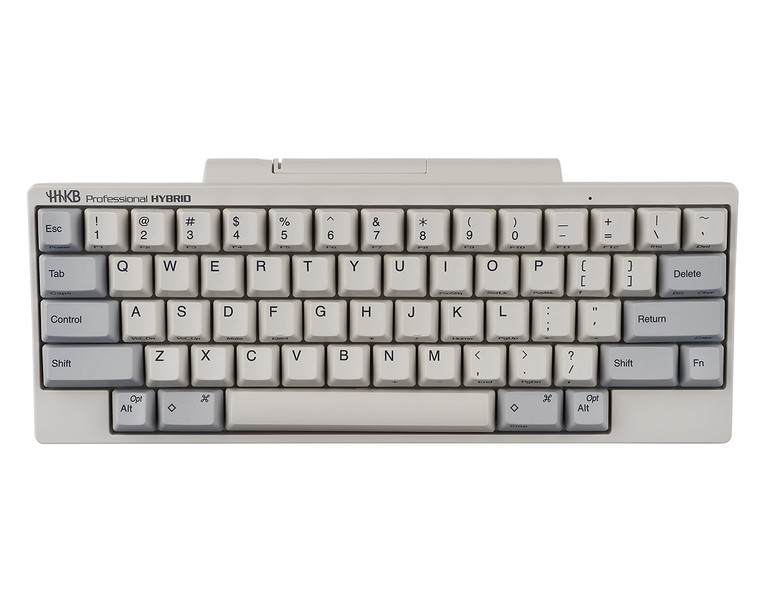 HAPPY HACKING KEYBOARD PROFESSIONAL HYBRID (WHITE) 45g KEY WEIGHT