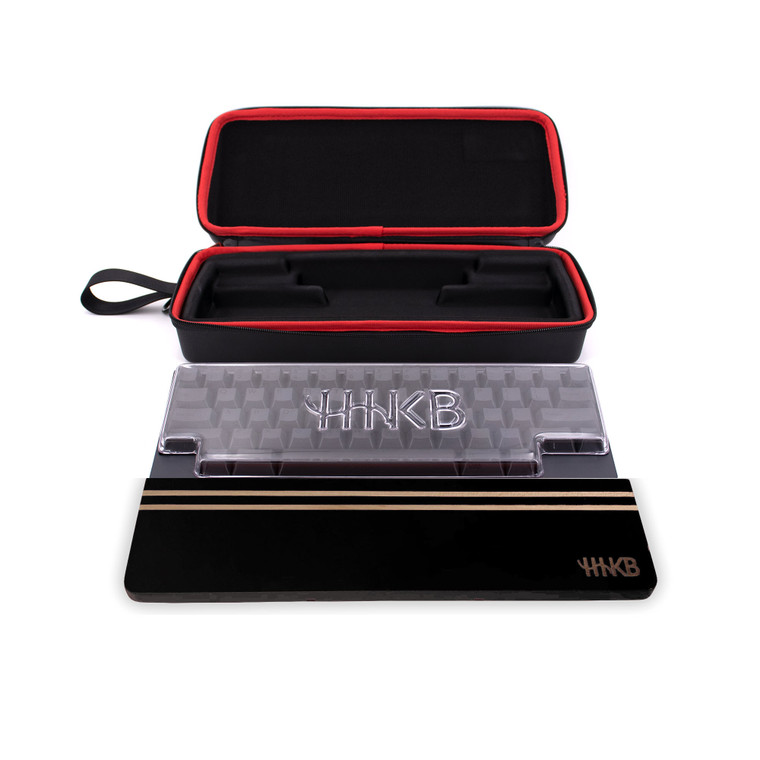 Travel Bundle - Carrying Case, Lid & Black Wrist Rest