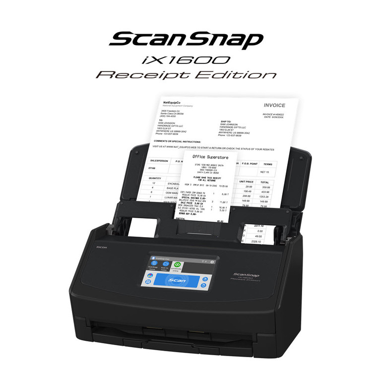 ScanSnap iX1600 Receipt Edition