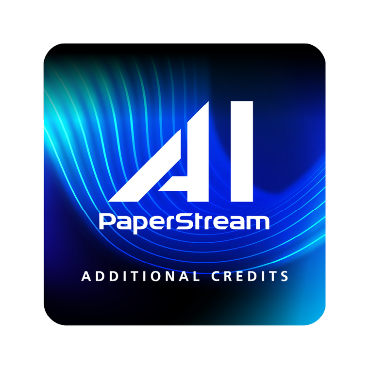 PaperStream AI Additional Credits
