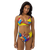 Recycled high-waisted bikini-Cultural art- Miriam Texidor-justcolormyworld