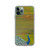 Clear Case for iPhone®- Peacock painting in acrylic