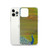Clear Case for iPhone®- Peacock painting in acrylic