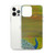 Clear Case for iPhone®- Peacock painting in acrylic