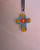 Handmade cross in ceramic. Made in the USA