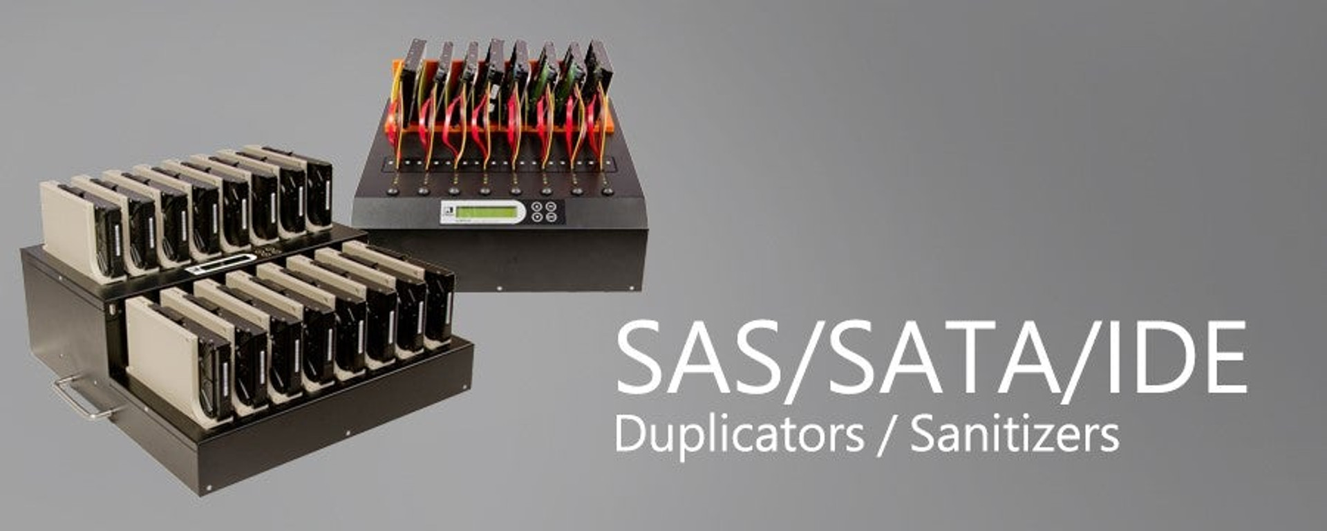 SAS/SATA/IDE Duplicators / Sanitizers