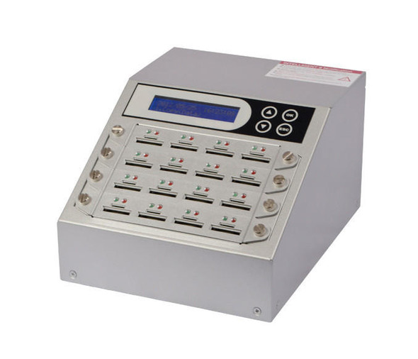 SD/MicroSD Card Duplicator and Sanitizer - Silver Series 