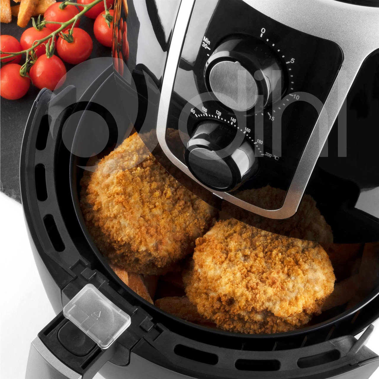 DIHL 2L Air Fryer Black Gold Rapid Healthy Cooker Oven