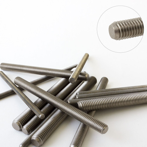 Fully Threaded Rod A2 Stainless Steel Bar Screw M5 DIN976 100mm to 1m