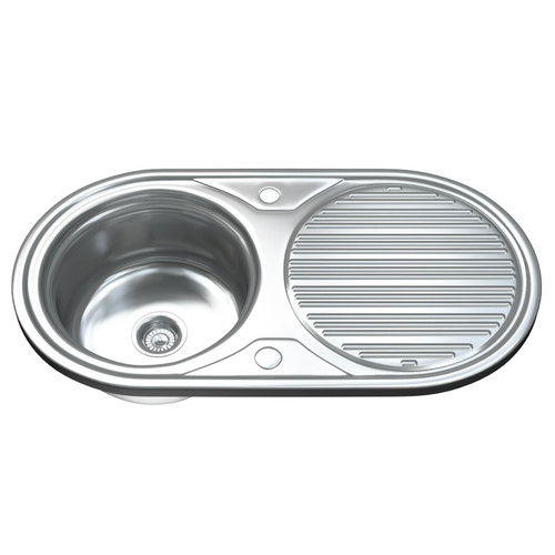 1062 Single Bowl Kitchen Sink with Waste