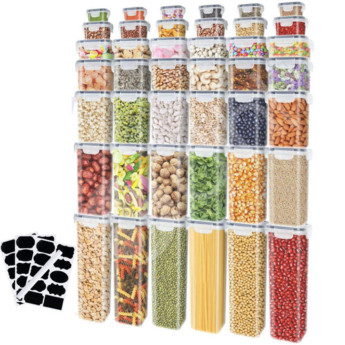 Deluxe 42pcs Air Tight Food Container Set