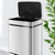 75L Steel Multi-compartment Recycling Automatic Sensor Bin