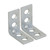 25mm L Shaped Brackets Right Angle Steel Corner Worktop Support