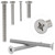 Countersunk M3 Machine Screws A2 Stainless Steel Phillips Head Bolts