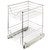 400mm Slide Pull Out Wire Basket Kitchen Larder Base Unit Cabinet Cupboard Drawer Storage