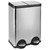 60 Litre Dual Recycle Pedal Bin Stainless Steel