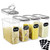 Dihl 4 x 4L Airtight Food Storage Containers