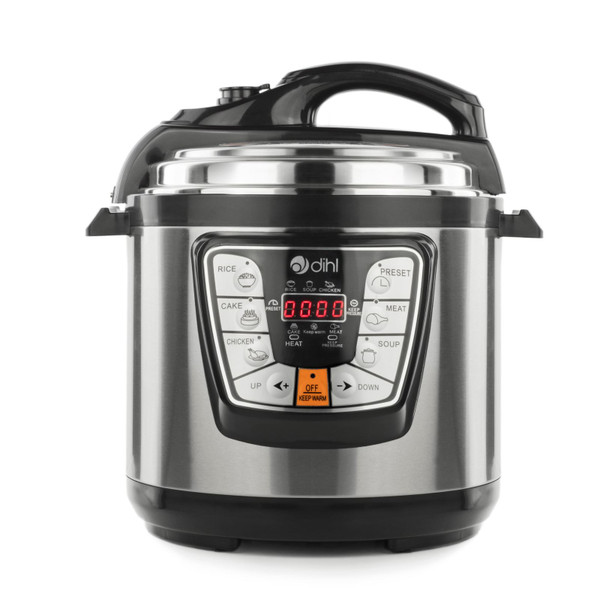 Dihl 6L Stainless Steel Pressure Cooker