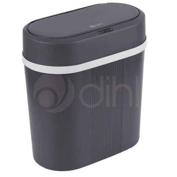 12L Slimline Grey Sensor Bin