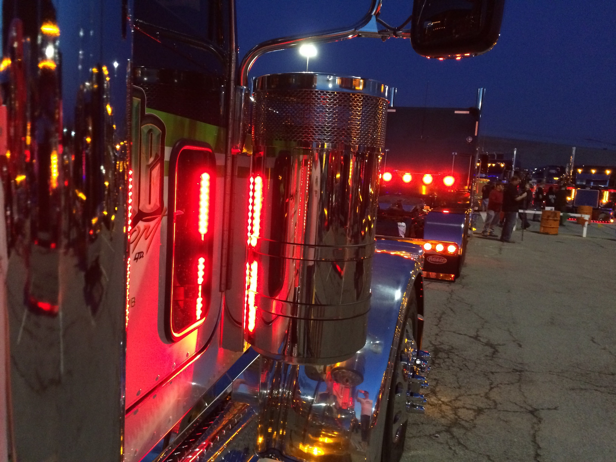 Peterbilt Air Cleaner Lights