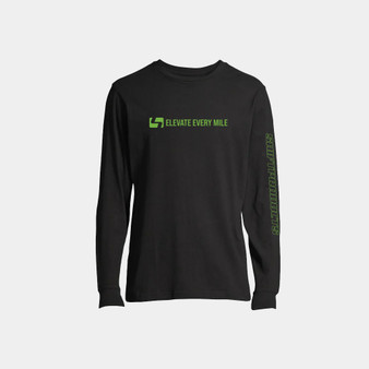 "Elevate Every Mile" Long Sleeve Tee