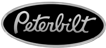 Oval PB Emblem Chrome/Black (190)