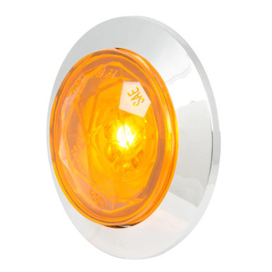 Grand General 1-1/4″ Dual Function Diamond Lens/LED Light w