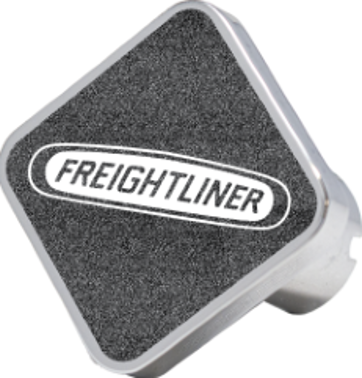 Freightliner Logo Octagon Knob Metallic Black 195