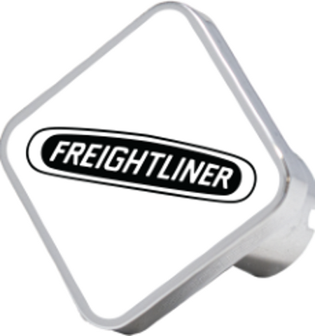 FL Logo Square Knob White 108