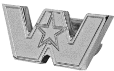 Western Star Logo Shape Knob