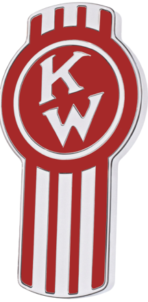 KW Old Style Emblem Chrome/Red (440)