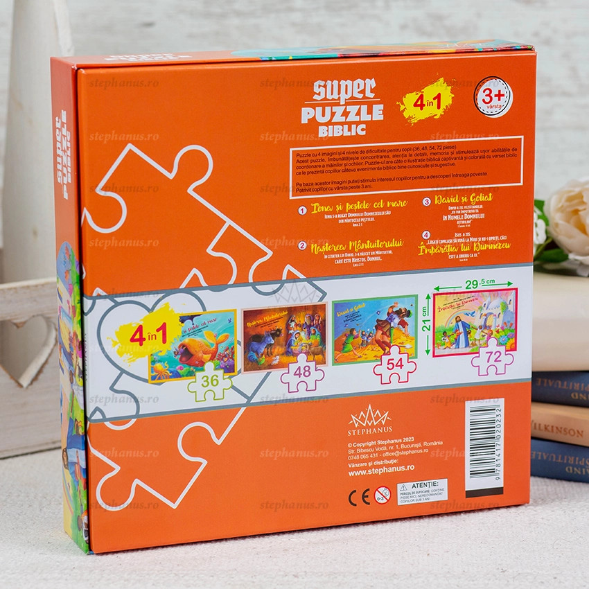 Super Puzzle Biblic 4 in 1 (Stephanus)